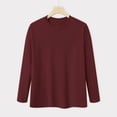 thumbnail image 2 of OYXSER Men's Long Sleeve T Shirt Crew Neck Cotton Soft Lightweight Basic Tee 9 Colors S-3XL, 2 of 9