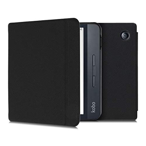 kwmobile Case for Kobo Libra H2O Book Style PU Leather Protective e