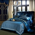thumbnail image 2 of Four-Piece Embroidered Jacquard Bed Sheet, 2 of 4