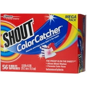 Shout Color Catcher Dye Trapping Sheet, 56 Loads
