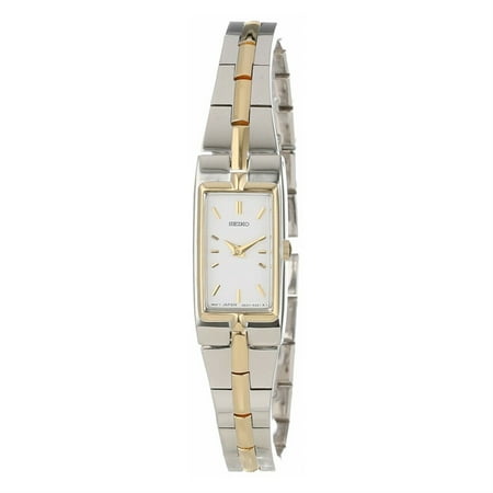 Seiko Women's Ladies' Bracelet Watch - Gold & Stainless - White Dial - SZZC40