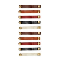 STRANDCHIC 10Pcs Cable Tie Keeper Assorted Cables for Travel Back to School