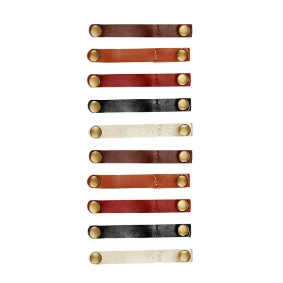 STRANDCHIC 10Pcs Cable Tie Keeper Assorted Cables for Travel Back to School