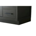 thumbnail image 5 of Elegant Kitchen and Bath Alden 32 Inch Single Bathroom Vanity In Mocha Brown, 5 of 13