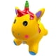 thumbnail image 1 of Montable Inflable Brincolin Musical Niños Unicornio Ecobaby Original Amarillo, 1 of 6