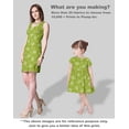 thumbnail image 5 of Soimoi Leaves Printed, Poly Canvas Fabric, Decor Sewing Fabric by The Yard 56 Inch Wide,Decorative Fabric for Curtains Tote Bags, Pear Green, 5 of 5