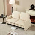 thumbnail image 2 of Modern loveseat - Versatile placement - Cozy room - Ideal addition to various spaces, 2 of 4