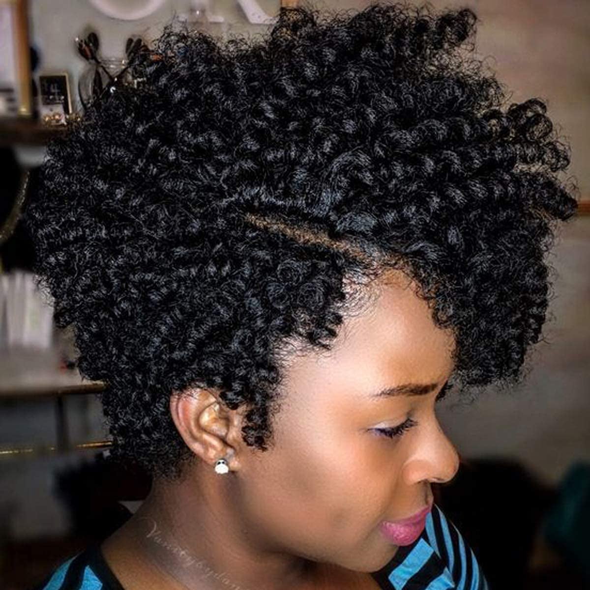 Creamily 5 Pack Short Crochet Hair for black Women Pre Stretched