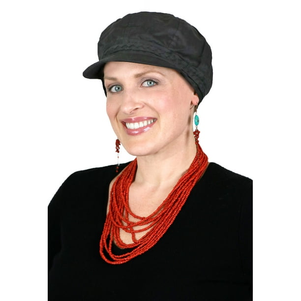 Hats Scarves & More Summer Cotton Newsboy Cap Hats for Cancer