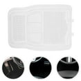 thumbnail image 3 of MOVTOTOP Car Front Seat Floor Mat 1 Set Silicone Foot Mat for Automotive Interior Accessory, 3 of 8