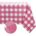 thumbnail image 1 of Vinyl Table Cloth, Oil-Proof Spill-Proof 100% Waterproof PVC Square Tablecloth, Wipeable Plastic Table Cover for Outdoor, Picnic, Camping, 1 of 6
