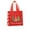 A, variant on Virelaxpo Red and Green Christmas Gift Bag - Foldable Non-Woven Handbag for Gift Wrapping, Storage, and Festive Decor, Easy to Carry