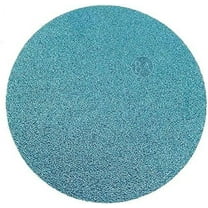 Benchmark Abrasives 5" Premium Zirconia No Hole PSA Discs, Self Adhesive Random Orbital Sander Discs for Sanding Polishing on Metal Wood Fiberglass (10 Pack) - 24 Grit