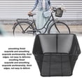 thumbnail image 3 of Bike Rack Basket, 44lb Load Bearing Large Capacity Waterproof Coating Durable Metal High Strength Metal Bike Basket Rear  For Outing, 3 of 8