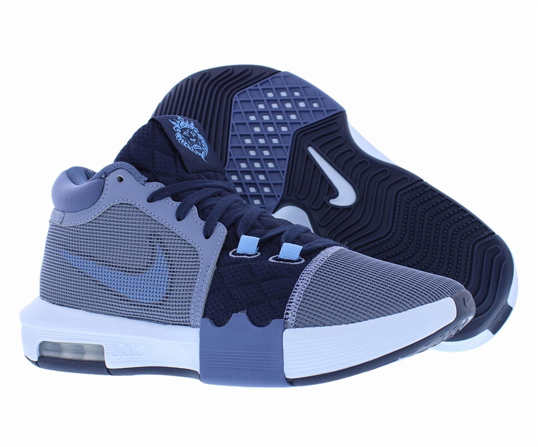 Nike Mens' Lebron Witness VIII Basketball Shoes Ashen Slate/Diffused Blue/University Blue/White, US Footwear Size System, Adult, Men, Numeric, Medium, 9