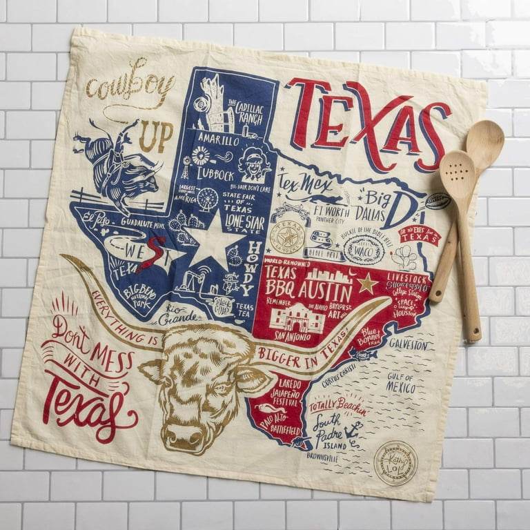 福袋 大丸 by Primitives Towel Dish State Texas Kathy Walmart.com - シンク周り用品