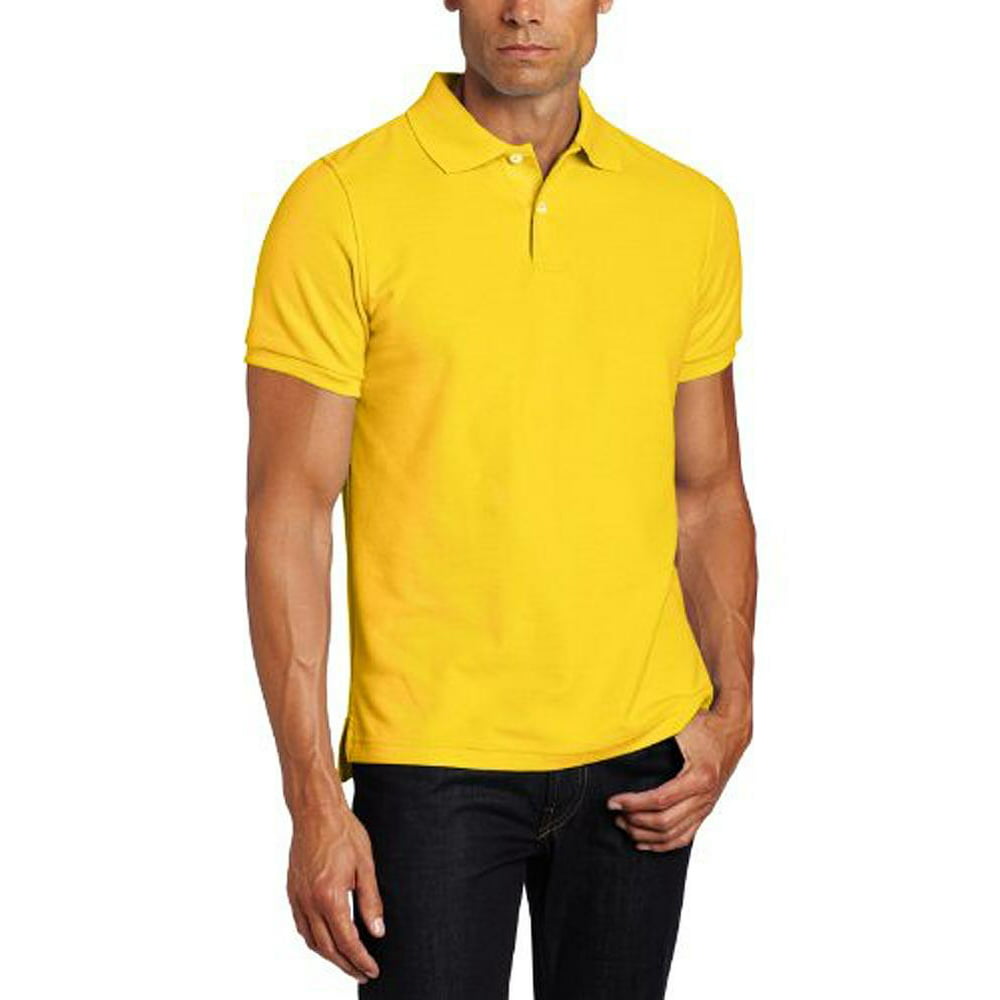 Lee - Lee Uniforms Young Men's Modern Fit Short Sleeve Polo Shirt ...