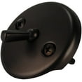 thumbnail image 6 of Bathtub Tub Replacement Drain Trim Kit - Oil Rubbed Bronze Finish, Trip Lever Drain Type, Stainless Steel Drain Cover, Copper Body, Zinc Lever Plate By Plumb USA, 6 of 6