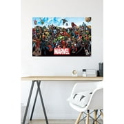 Marvel Comics The Marvel Lineup Wall Poster, 22.375 x 34