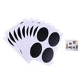 thumbnail image 3 of GUOOL 36 Pcs Self Adhesive Blackboard Stickers Chalk Labels Adhesive Sticker Writable For DIY Decoration - 4.9 X 3.4 Cm, 3 of 9