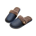 thumbnail image 2 of Weloille Cute Slippers for Women, A Pair of Lazy Slippers Curly Cozy Flat Slide Slippers Comfy Soft Non-Slip House Shoes Indoor and Outdoor, Warm Gift, 2 of 6