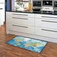 thumbnail image 3 of World Map Design Non-Slip Soft Kitchen Mats Bath Rug Runner Doormats Carpet for Home Decor, 39" X 20", 3 of 6