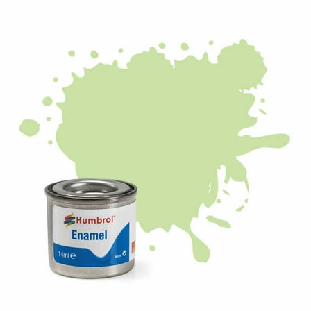 Pastel Green Matt 14ml Tinlet No 36 Enamel Paint Humbrol