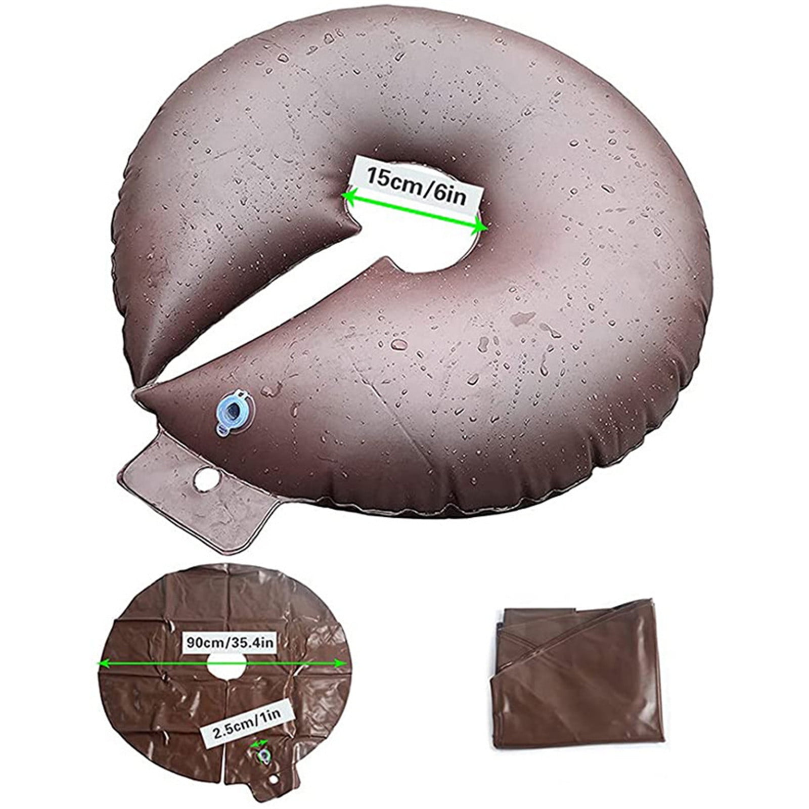 JilgTeok 6 Pcs 15 Gallon Tree Watering Bag Garden Irrigation Drip Bags PVC Ring Anti Drought Landscaping Drip Irrigation Bags for Planting Gardening Trees and Shrubs