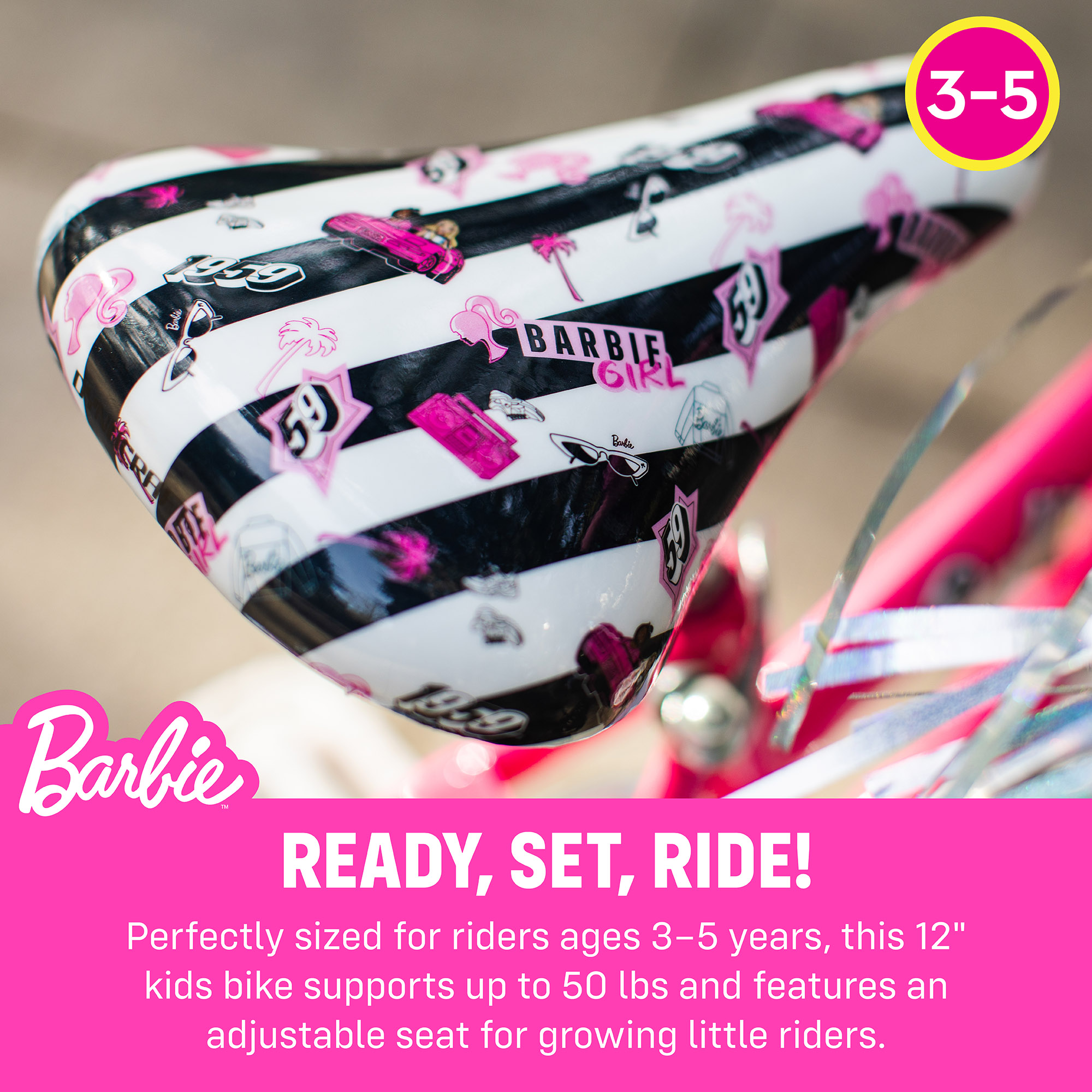 Barbie 12-Inch Girls BMX Bike photo 4