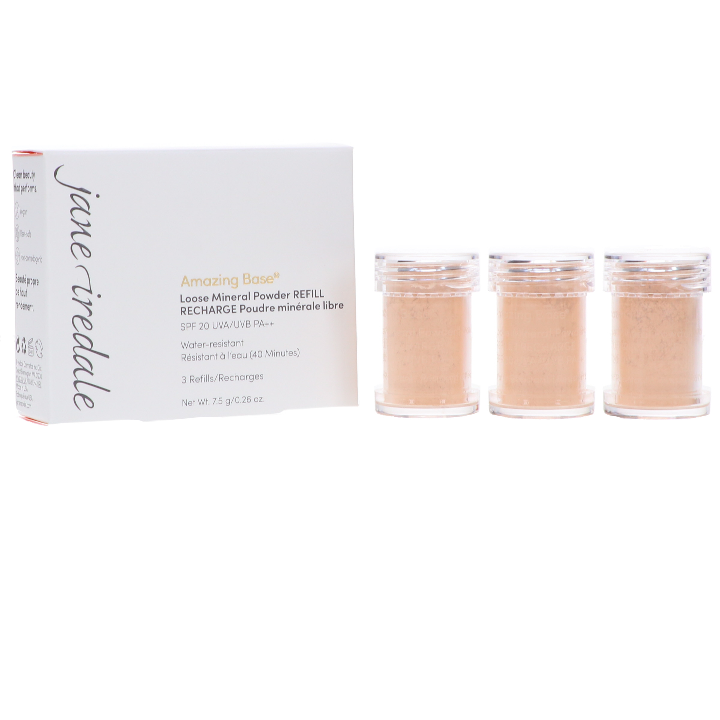 jane iredale Amazing Base Refill 3 Pack Satin