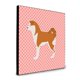 thumbnail image 1 of Panel decoración de Pared multicolor Caroline's Treasures Checkerboard Pink BB3672UP88, 1 of 1