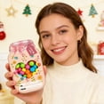 thumbnail image 4 of 24/48 Pack Kids Valentines Day Cards Classroom Exchange DIY Candy Cards Jar Shaped Candy Holders For School Classroom Party, 4 of 7