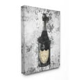 thumbnail image 5 of Champagne Grey Gold Ink Illustration Oversized Stretched Canvas Wall Art, 24 x 1.5 x 30, 5 of 5