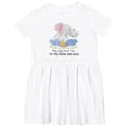 thumbnail image 3 of Inktastic My Gigi Loves Me to the Moon and Back Elephant Family Girls Toddler Dress, 3 of 5