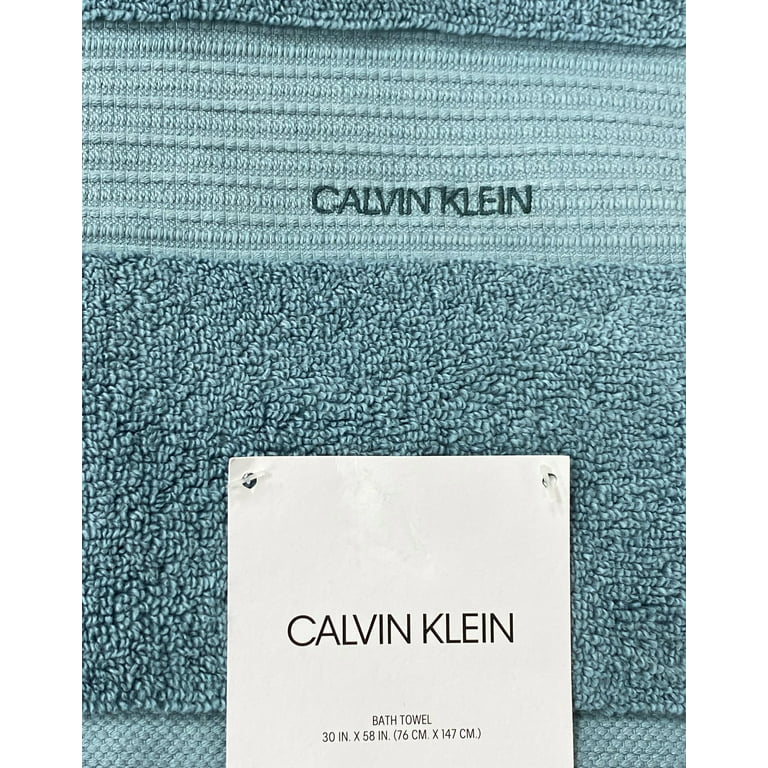 Tracy 100% Cotton Bath Sheet Calvin Klein Color: Aloe - Yahoo Shopping