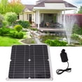 thumbnail image 4 of Yajisi 100W Solar Water Pump Kit with 22W DC12V Pump, 100W Solar Panel, Battery Box, Intelligent Control, Eco‑Friendly Garden Irrigation, 4 of 7