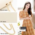 thumbnail image 5 of Bolso bandolera de moda para mujer, bolsos de un solo hombro con lentejuelas a la moda, bolsa para teléfono móvil, bolso de cuero PU para mujer con colgante de borla, 5 of 5