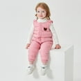 thumbnail image 5 of BULLPIANO Baby Boys Girls Snow Bib Overalls Snowsuit Toddler Lightweight Winter Warm Lightweight Down Jumpsuit, 5 of 7