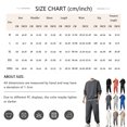 thumbnail image 3 of Men's Solid Color Casual Fashion Long-Sleeved Round Neck Top Sweatpants Set, 3 of 4