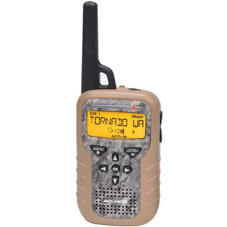 Acu-Rite 08353 Portable Weather Alert NOAA Radio with S.A.M.E.