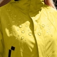 thumbnail image 6 of Admvng Women's Rain Jacket Waterproof Hooded Adjustable Cuff Zipper Pocket Outdoor Windproof Short Hiking Coat, 6 of 9