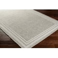thumbnail image 4 of Mark&Day Outdoor Rugs, 5ft Round Wezep Traditional Indoor/Outdoor Light Gray Area Rug, Non Shedding Grey Beige White Carpet for Patio, Porch, Deck, Bedroom, Living Room or Kitchen (5'3" Round), 4 of 4