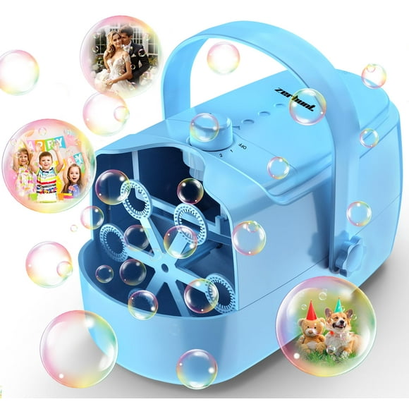Bubble Machine Zerhunt, soplador automático de burbujas, más de 18000 burbujas