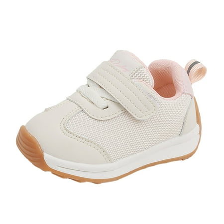 

Rovga Shoes For Boys Girls Fashion Trend Versatile Sports Shoes Dual Mesh Breathable Non Slip Toddler Sneakers Functional Sports Shoes Light Weight Pull-On Feetwear 9-12 Months Red