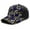 Black, variant on Leopard Print Baseball Cap Adjustable Size – Stylish Spliced Design Trucker Hat, Dad Hat with Full Print Front & Brim, Breathable Cotton Blend Snapback for Sports, Travel & Daily Wear