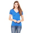 thumbnail image 1 of Bella + Canvas Ladies' Triblend Short-Sleeve Deep V-Neck T-Shirt -, 1 of 2