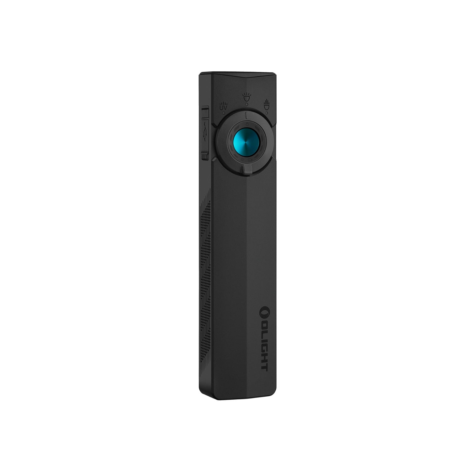 OLIGHT ArkPro EDC Flat Rechargeable Flashlight with 1500 Lumens White LED Flood Spot UV and Green Beam (Black NW)
