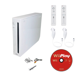 thumbnail image 1 of Nintendo Wii Gaming Console White Bundle with Wii Play Game, 2 Remotes & 2 Nunchuks (Refurbished), 1 of 8