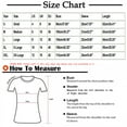 thumbnail image 3 of Tops for Women Casual Summer Short Sleeve Henley V Neck Loose T Shirts Dressy Fashion Print Comfy Basic Tee Blouses, 3 of 5