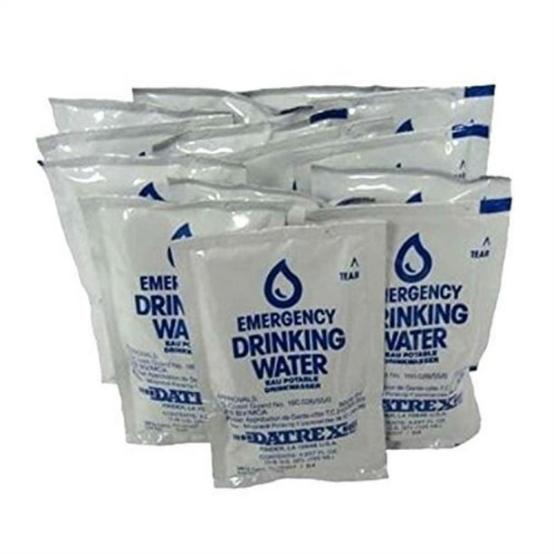 datrex emergency water packet 4.227 oz 3 day/72 hour supply (18 packs)